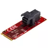 StarTech.com U.2 (SFF-8643) M.2-le PCI Express 3.0 x4 hostiadapterkaart 2,5-tollise U.2 NVMe SSD jaoks