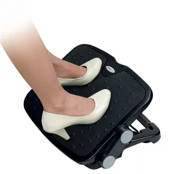 StarTech.com reguleeritav lauajalgealus, must, alumiinium, plastik, -30 - 0°, RoHS, TAA, REACH, CE, 45 cm, 35 cm