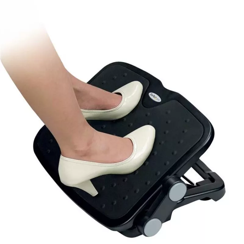 StarTech.com reguleeritav lauajalgealus, must, alumiinium, plastik, -30 - 0°, RoHS, TAA, REACH, CE, 45 cm, 35 cm