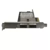 StarTech.com kahe pordiga 40G QSFP+ võrgukaart – Intel XL710 avatud QSFP+ konvergeeritud adapter – PCIe 40 Gigabit Etherneti serveri NIC – 40GbE fiiberoptiline LAN-kaart – Dell PowerEdge HPE ProLiant