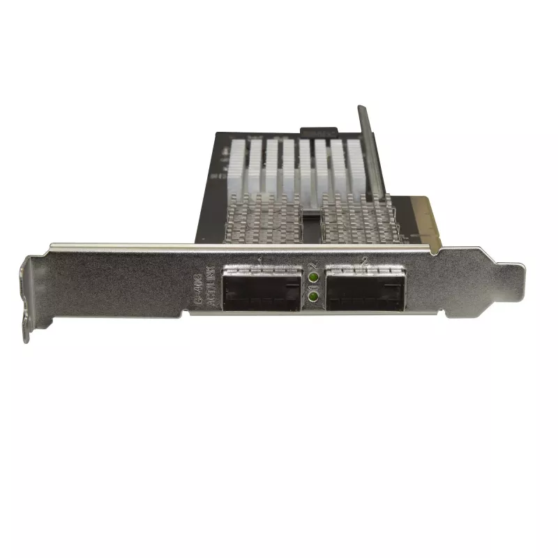 StarTech.com kahe pordiga 40G QSFP+ võrgukaart – Intel XL710 avatud QSFP+ konvergeeritud adapter – PCIe 40 Gigabit Etherneti serveri NIC – 40GbE fiiberoptiline LAN-kaart – Dell PowerEdge HPE ProLiant