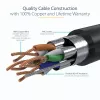 StarTech.com 3m CAT6a Ethernet kaabel - 10 Gigabit Shielded Snagless RJ45 100W PoE Patch Cord - 10GbE STP võrgukaabel w/Strain Relief - Must Individually Tested/Wiring is UL Certified/TIA