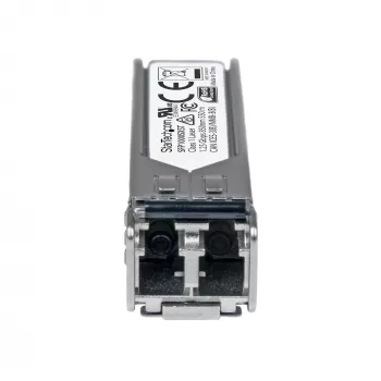 StarTech.com MSA-ühilduv SFP-optilise transiiveri moodul – 1000BASE-SX~MSA koodita SFP-moodul – 1000BASE-SX – 1GbE mitmemoodiline kiudoptiline (MMF) transiiver – 1GE Gigabit Ethernet SFP – LC 550 m – 850 nm – DDM