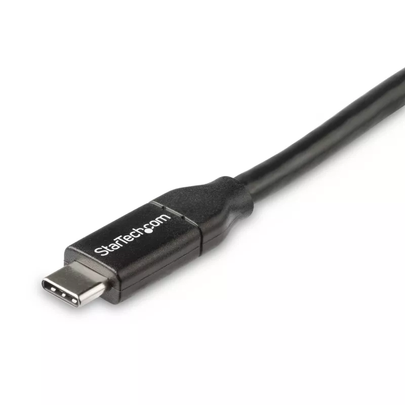StarTech.com USB-C–USB-C kaabel, 5A PD, M/M, 0,5 m, USB 2.0, USB-IF sertifitseeritud
