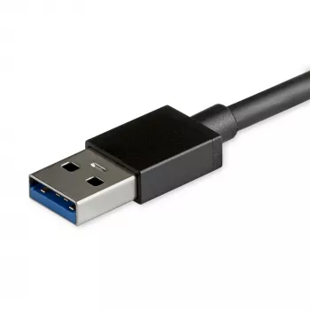 StarTech.com 4 pordiga USB 3.0 jaotur - USB-A 4x USB 3.0 Type-A jaoks koos individuaalsete sisse/välja lülititega - SuperSpeed USB 3.2 Gen 1 (5 Gbit/s) - USB siinivooluga - kaasaskantav - 24,5 cm pikkune kaabel