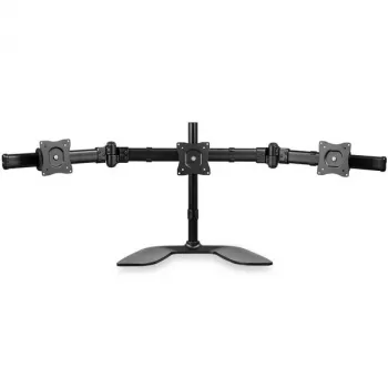 StarTech.com Triple-Monitor Desktop Stand - Articulating, Clamp, 24 kg, 33 cm (13 tolli), 68.6 cm (27 tolli), 100 x 100 mm, Must