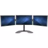 StarTech.com Triple-Monitor Desktop Stand - Articulating, Clamp, 24 kg, 33 cm (13 tolli), 68.6 cm (27 tolli), 100 x 100 mm, Must
