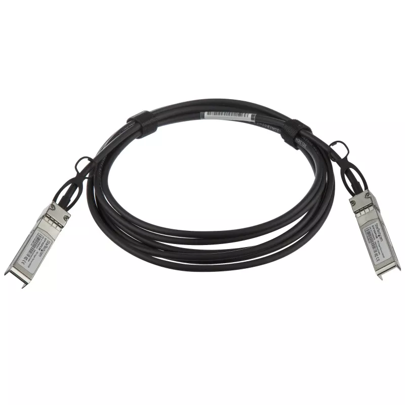 StarTech.com MSA sertifitseerimata ühilduv 3m 10G SFP+ kuni SFP+ otseühendusega harukaabel Twinax - 10 GbE SFP+ vask DAC 10 Gbps madala võimsusega passiivne transiiverimoodul DAC