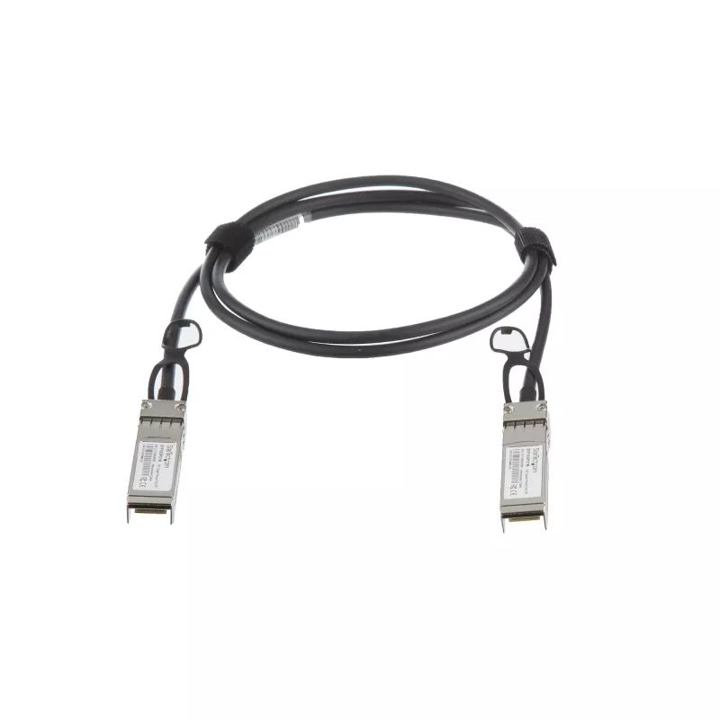 StarTech.com MSA koodita ühilduv 1m 10G SFP+ otseühenduse jaotuskaabel Twinax - 10 GbE SFP+ vask DAC 10 Gbps madala voolutarbega passiivne transiiverimoodul DAC