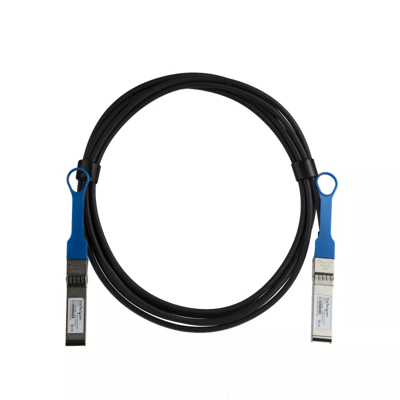 StarTech.com HPE JD097C Ühilduv 3m 10G SFP+ to SFP+ Direct Attach kaabel Twinax - 10GbE SFP+ Copper DAC 10 Gbps Low Power Passive Mini GBIC/transiiver Module DAC Firepower A5500 5800
