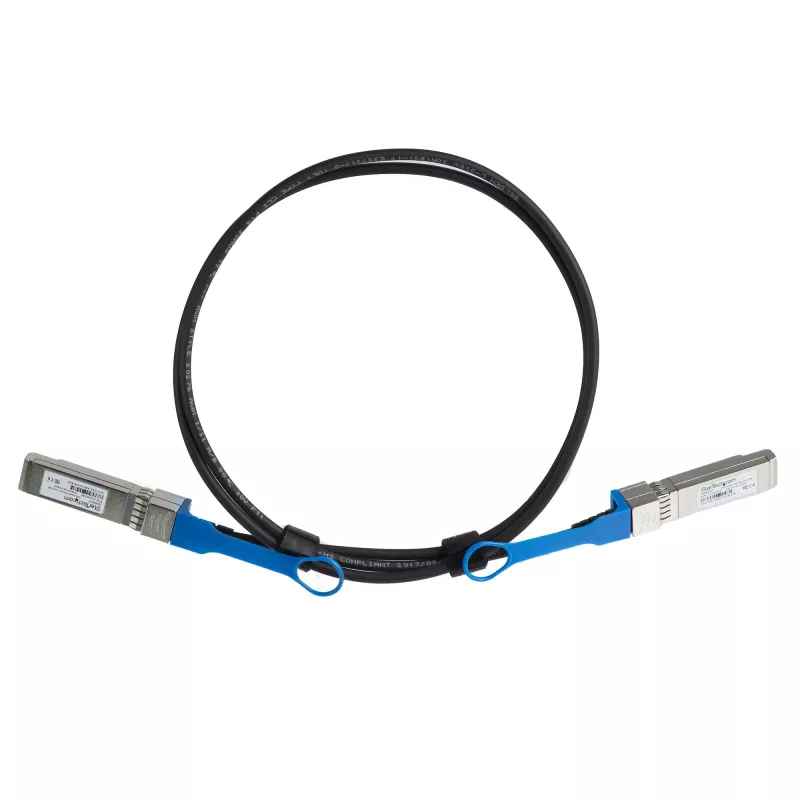 StarTech.com HPE JD096C-ga ühilduv 1,2 m 10G SFP+ kuni SFP+ otseühenduskaabel Twinax – 10GbE SFP+ vaskne DAC 10 Gbps väikese võimsusega passiivne Mini GBIC/transiiver-moodul DAC Firepower A5500 5800