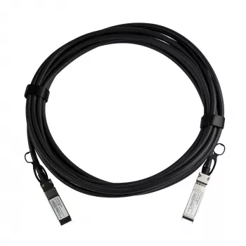 StarTech.com MSA Uncoded Ühilduv 5m 10G SFP+ to SFP+ Direct Attach Breakout kaabel Twinax - 10 GbE SFP+ Copper DAC 10 Gbps Low Power Passive transiiver Module DAC