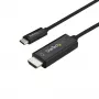 StarTech.com 6 jalga (2 m) USB-C–HDMI-kaabel – 4K 60 Hz USB USB-C–HDMI 2.0 videoadapterkaabel – Thunderbolt 3 ühilduv – sülearvuti HDMI-kuvari/ekraaniga – DP 1.2 Alt Mode HBR2 – must