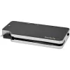 StarTech.com USB C Multiport Adapter – USB-C to 4K HDMI or VGA Video koos 100W Power Delivery Pass-through, 2-Port 10Gbps USB Hub, MicroSD, GbE – USB 3.1 Gen 2 USB-C Mini/Travel Dock