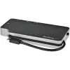 StarTech.com USB C Multiport Adapter – USB-C to 4K HDMI or VGA Video koos 100W Power Delivery Pass-through, 2-Port 10Gbps USB Hub, MicroSD, GbE – USB 3.1 Gen 2 USB-C Mini/Travel Dock