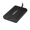 StarTech.com USB 3.0 DisplayPort-adapter, USB DP monitorimuundur Windowsile, 4K (ei toeta macOS/ChromeOS/Linux) - TAA