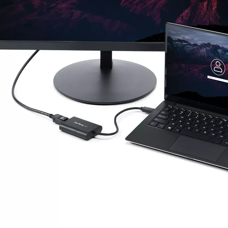 StarTech.com USB 3.0 DisplayPort-adapter, USB DP monitorimuundur Windowsile, 4K (ei toeta macOS/ChromeOS/Linux) - TAA
