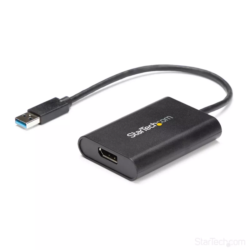 StarTech.com USB 3.0 DisplayPort-adapter, USB DP monitorimuundur Windowsile, 4K (ei toeta macOS/ChromeOS/Linux) - TAA