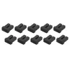 StarTech.com LC SFP tolmukatted - 10 tk pakend, LC, kumm, must, võrgulüliti, 18 mm, 15 mm