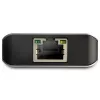StarTech.com 3 pordiga USB-C jaotur, Gigabit Ethernet RJ45 GbE pordiga – 2x USB-A, 1x USB-C – SuperSpeed 10Gbps USB 3.1/3.2 Gen 2 USB-C jaotur – USB-siinitoiteline – alumiinium – töötab TB3-ga