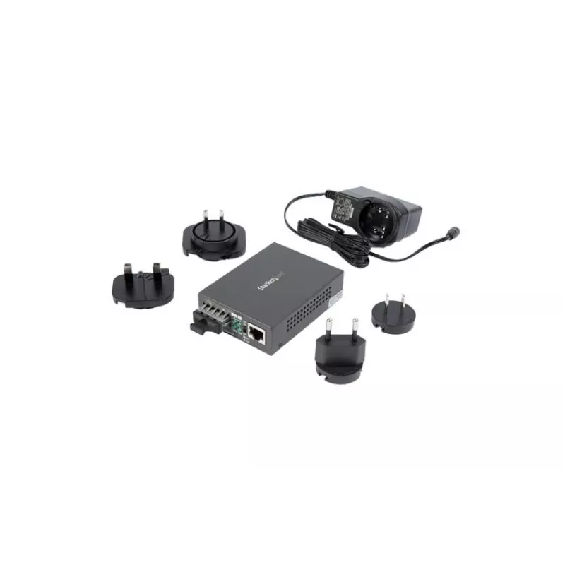 StarTech.com Gigabit Ethernet SC-kiu meediamuundur - 1000Base-LX - ühemoodiline - 10 km