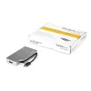 StarTech.com USB-C mitmepordiline videoadapter HDMI, VGA, Mini DisplayPort või DVI-ga – USB USB-C monitoriadapter HDMI 2.0 või mDP 1.2 (4K 60 Hz) – VGA või DVI (1080p) – kosmosehall alumiinium