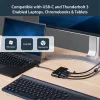 StarTech.com USB-C mitmepordiadapter – Mini USB-C dokk ühe VGA 1080p videomonitori toega – 60 W toiteedastus – USB 3.1 Gen 1 tüüp-A 5 Gbit/s, Gigabit Ethernet – dokkimisjaam
