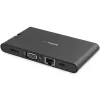 StarTech.com USB-C mitme pordiga adapter – USB USB-C minidokk HDMI 4K või VGA 1080p videoga – 100W toiteedastus, 3 pordiga USB 3.0 jaotur, GbE, SD ja microSD – sülearvuti reisidokk