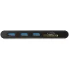 StarTech.com USB-C mitme pordiga adapter – USB USB-C minidokk HDMI 4K või VGA 1080p videoga – 100W toiteedastus, 3 pordiga USB 3.0 jaotur, GbE, SD ja microSD – sülearvuti reisidokk