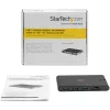 StarTech.com USB-C mitme pordiga adapter – USB USB-C minidokk HDMI 4K või VGA 1080p videoga – 100W toiteedastus, 3 pordiga USB 3.0 jaotur, GbE, SD ja microSD – sülearvuti reisidokk