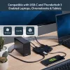 StarTech.com USB-C mitme pordiga adapter – USB USB-C minidokk HDMI 4K või VGA 1080p videoga – 100W toiteedastus, 3 pordiga USB 3.0 jaotur, GbE, SD ja microSD – sülearvuti reisidokk