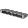 StarTech.com 4K USB-C-dokk, kolmekordne UHD 4K monitori dokkimisjaam, Mac ja Windows, USB-C HDMI-le ja DisplayPortile, 100 W toiteedastus, 5x USB 5 Gbit/s jaotur – TAA