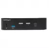 StarTech.com 2-pordiline DisplayPort KVM-lüliti - 4K 60Hz - üks ekraan - kahe pordiga UHD DP 1.2 USB KVM-lüliti integreeritud USB 3.0 jaoturi ja heliga - Dell HP Apple Lenovo - TAA-ühilduv