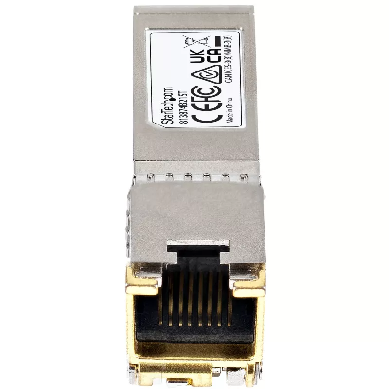 StarTech.com HPE 813874-B21 ühilduv SFP+ moodul - 10GBASE-T - SFP RJ45 Cat6/Cat5e - 10GE Gigabit Ethernet SFP+ - RJ-45 30m - HPE BladeSystem, c-Class