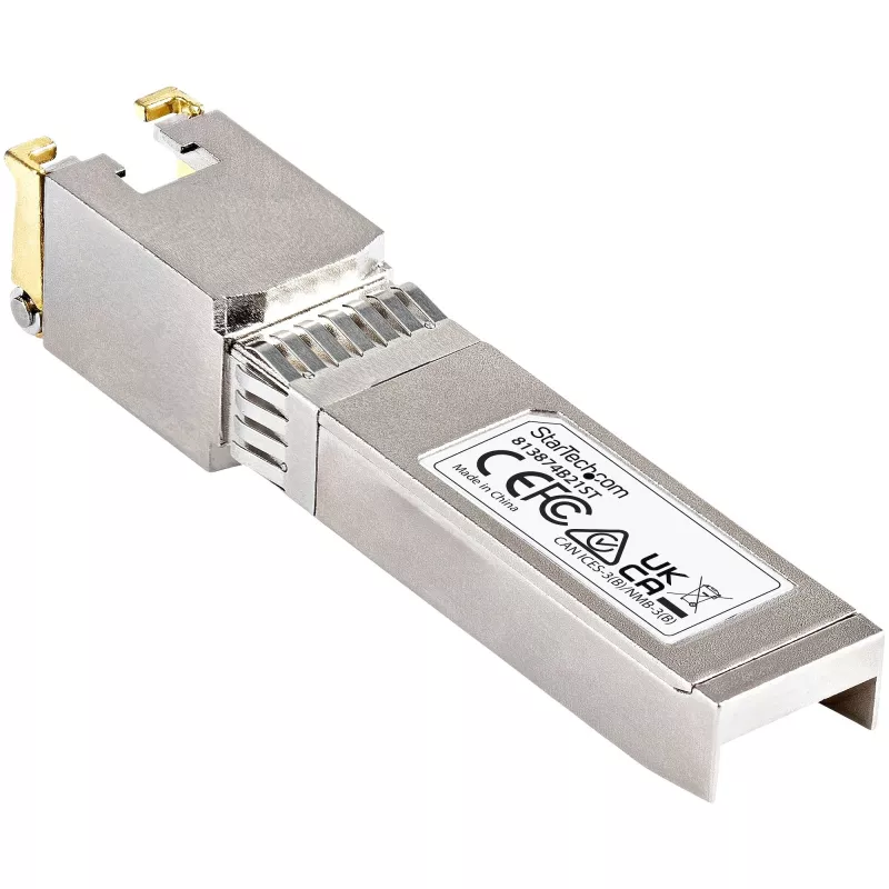 StarTech.com HPE 813874-B21 ühilduv SFP+ moodul - 10GBASE-T - SFP RJ45 Cat6/Cat5e - 10GE Gigabit Ethernet SFP+ - RJ-45 30m - HPE BladeSystem, c-Class