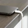 StarTech.com 6 jala (2m) vastupidav valge USB-A kuni Lightning kaabel - tugev töökindel aramiidkiust USB Type A kuni Lightning laadimis-/sünkroniseerimisjuhe - Apple MFi sertifitseeritud iPad/iPhone 12