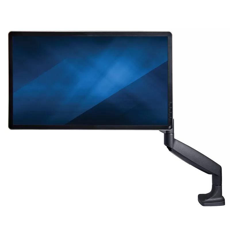 StarTech.com lauakinnitusega monitori käsi - tugev ergonoomiline VESA monitori käsi - ühe 9 kg ekraani jaoks - täisliigutatav, kõrguse reguleerimisega, liigendatav - alumiiniumist - C-klamber/läbiviigukinnitus - must