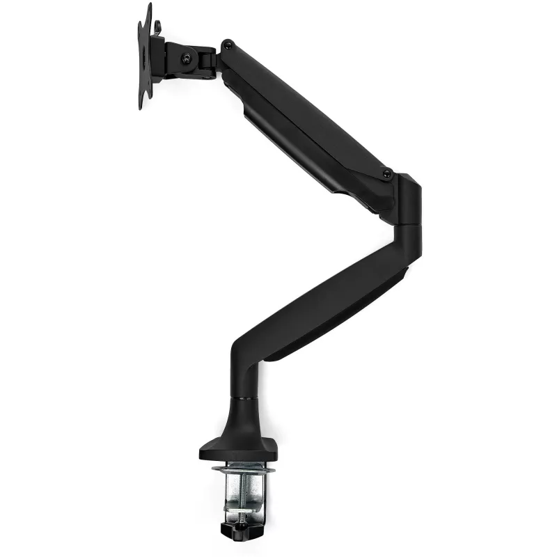StarTech.com lauakinnitusega monitori käsi - tugev ergonoomiline VESA monitori käsi - ühe 9 kg ekraani jaoks - täisliigutatav, kõrguse reguleerimisega, liigendatav - alumiiniumist - C-klamber/läbiviigukinnitus - must