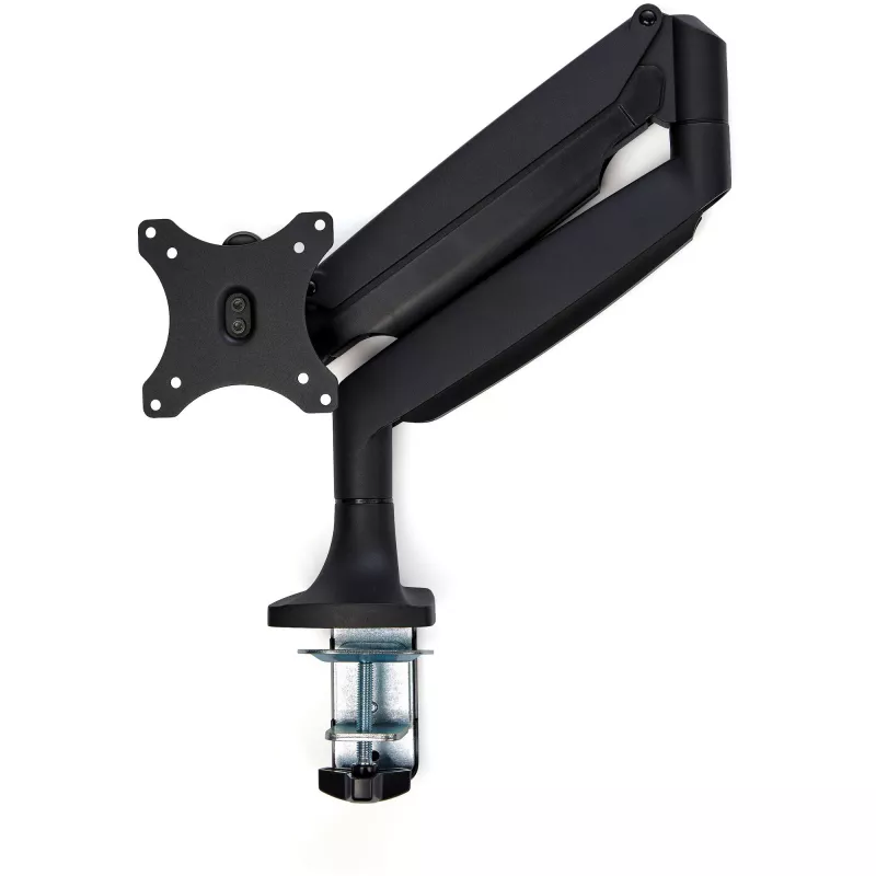 StarTech.com lauakinnitusega monitori käsi - tugev ergonoomiline VESA monitori käsi - ühe 9 kg ekraani jaoks - täisliigutatav, kõrguse reguleerimisega, liigendatav - alumiiniumist - C-klamber/läbiviigukinnitus - must