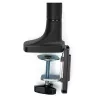 StarTech.com lauakinnitusega monitori käsi - tugev ergonoomiline VESA monitori käsi - ühe 9 kg ekraani jaoks - täisliigutatav, kõrguse reguleerimisega, liigendatav - alumiiniumist - C-klamber/läbiviigukinnitus - must