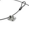 StarTech.com sülearvuti kaabliluku kinnitus - tsinksulam, kinnitus, hõbedane, 1 tk, teras, 44 mm, 45,8 mm