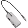 StarTech.com USB-C multipordiadapter – USB-C, 4K 60 Hz HDMI 2.0, 100 W toiteedastus läbivooluga – 3 pordiga 10 Gbps USB-jaotur – kaasaskantav USB USB-C mini dokkimisjaam – 10 inch (25 cm) kaabel