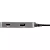 StarTech.com USB-C multipordiadapter – USB-C, 4K 60 Hz HDMI 2.0, 100 W toiteedastus läbivooluga – 3 pordiga 10 Gbps USB-jaotur – kaasaskantav USB USB-C mini dokkimisjaam – 10 inch (25 cm) kaabel