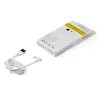 StarTech.com 3 jalga (1m) vastupidav USB-A – Lightning kaabel – valge 90° paremnurkne tugev vastupidav aramiidkiust USB-A – Lightning laadimis-/sünkroonimisjuhe – Apple MFi sertifitseeritud – iPhone