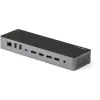 StarTech.com USB-C-dokkimisjaam Macbook Pro/Air-M1/M2/M3/M4 jaoks, Thunderbolt-ühilduv, HDMI/DisplayPort, kahe monitori 4K 60Hz/üks 8K, USB USB-C sülearvuti dokk, 96W toiteedastus, USB 10Gbps