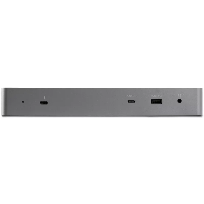 StarTech.com USB-C-dokkimisjaam Macbook Pro/Air-M1/M2/M3/M4 jaoks, Thunderbolt-ühilduv, HDMI/DisplayPort, kahe monitori 4K 60Hz/üks 8K, USB USB-C sülearvuti dokk, 96W toiteedastus, USB 10Gbps