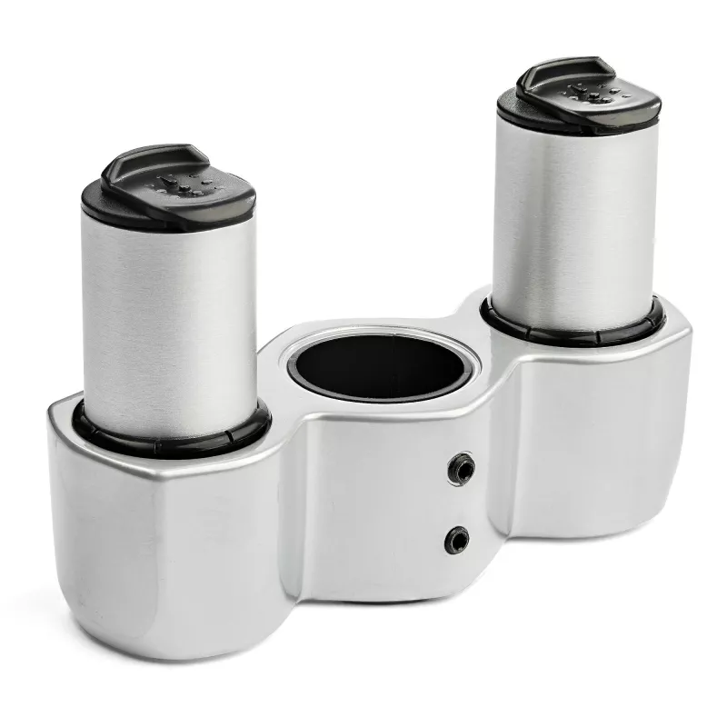 StarTech.com Lauakinnitusega Nelja Monitori Käsi – Premium Liigendatav VESA 4 Monitori Kinnitus 2x2 kuni 30-tolline – Ergonoomiline Kõrgusega Reguleeritav Postikinnitus - Kallutus/Pööramine/Pööramine - C-Klamber/Läbiviik - Hõbedane