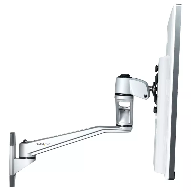 StarTech.com seinakinnitusega monitorihoidik – liigendatav ergonoomiline VESA seinakinnitusega monitorihoidik – 20″ (52 cm) pikk – üks kuvar kuni 34 tolli – pööramine/kallutamine/pööramine – reguleeritav ekraanikinnitus