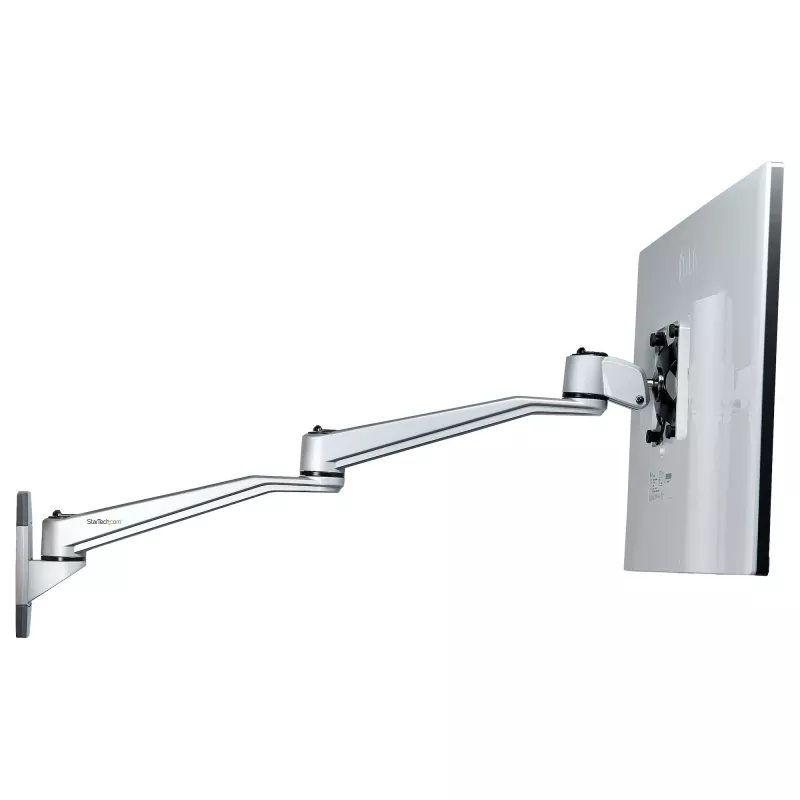 StarTech.com seinakinnitusega monitorihoidik – liigendatav ergonoomiline VESA seinakinnitusega monitorihoidik – 20″ (52 cm) pikk – üks kuvar kuni 34 tolli – pööramine/kallutamine/pööramine – reguleeritav ekraanikinnitus