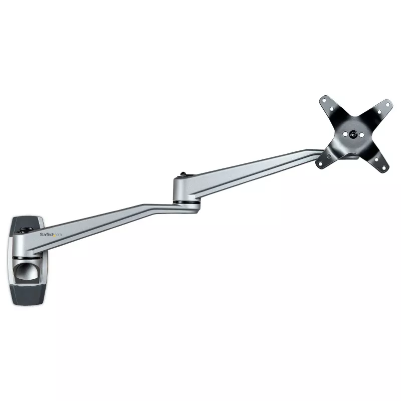 StarTech.com seinakinnitusega monitorihoidik – liigendatav ergonoomiline VESA seinakinnitusega monitorihoidik – 20″ (52 cm) pikk – üks kuvar kuni 34 tolli – pööramine/kallutamine/pööramine – reguleeritav ekraanikinnitus